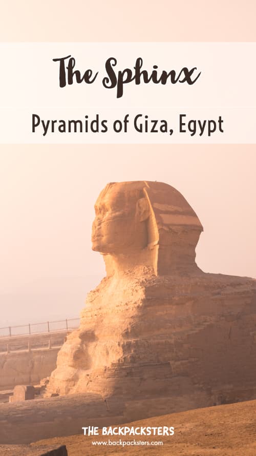 Egypt - Great Pyramids of Giza - The Sphinx What to see in Luxor, Egypt
